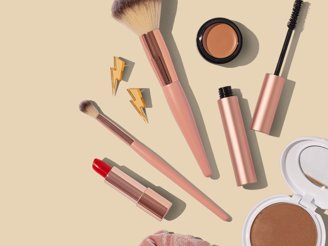 Beauty campaign visuals